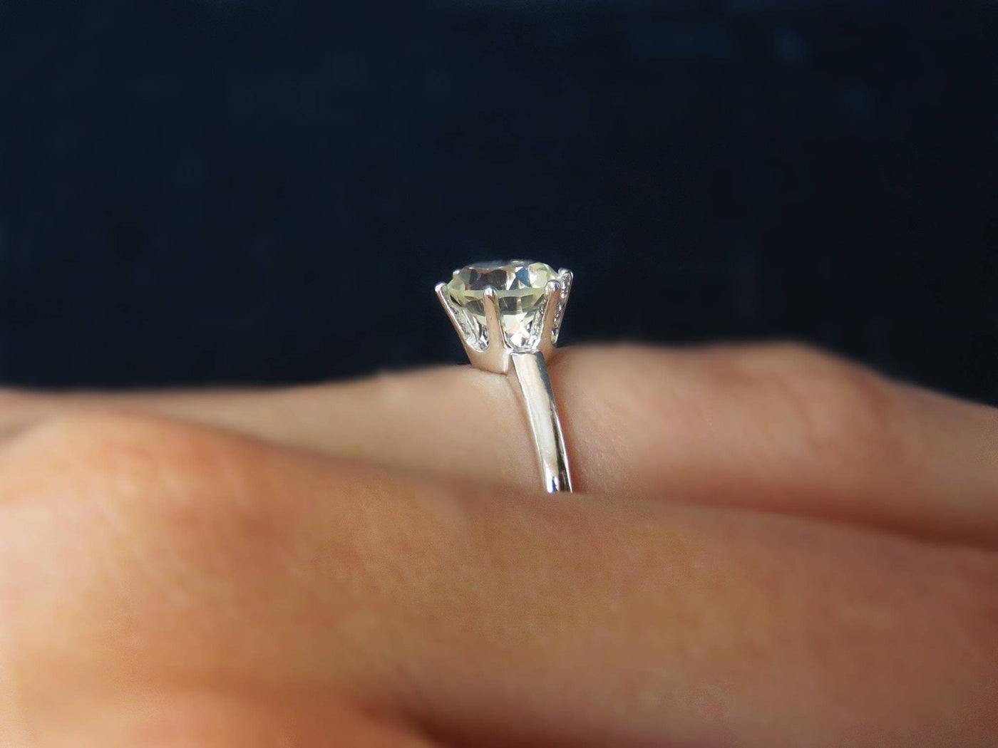 The Juliet - Natural Champagne Sapphire