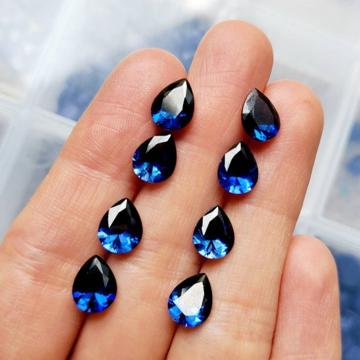 deep blue sapphire