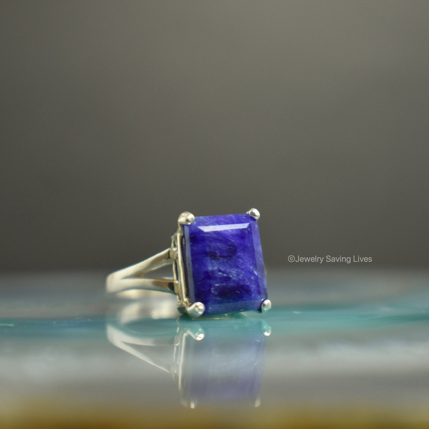 The Audrina - Natural Sapphire