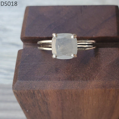 The Asher - Raw Salt and Pepper Diamond (DS018)